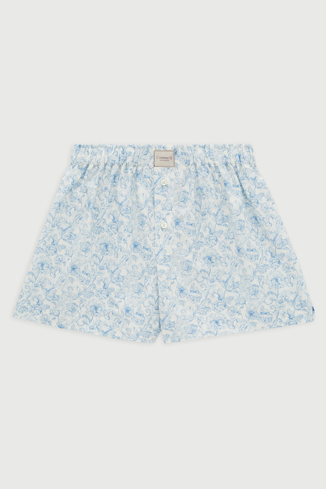 La Boxer Classica, made with Liberty fabric